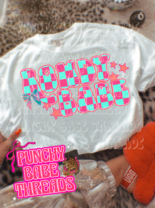 Rowdy Babe Kids Graphic