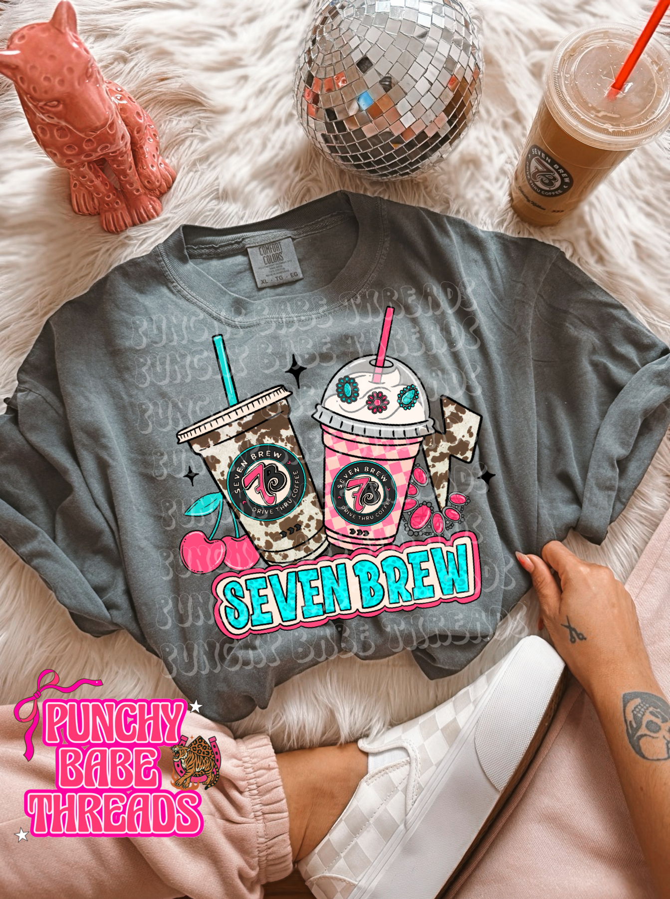 Coffee western 7 Kids Graphic