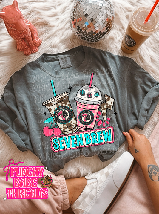 Coffee western 7 Kids Graphic