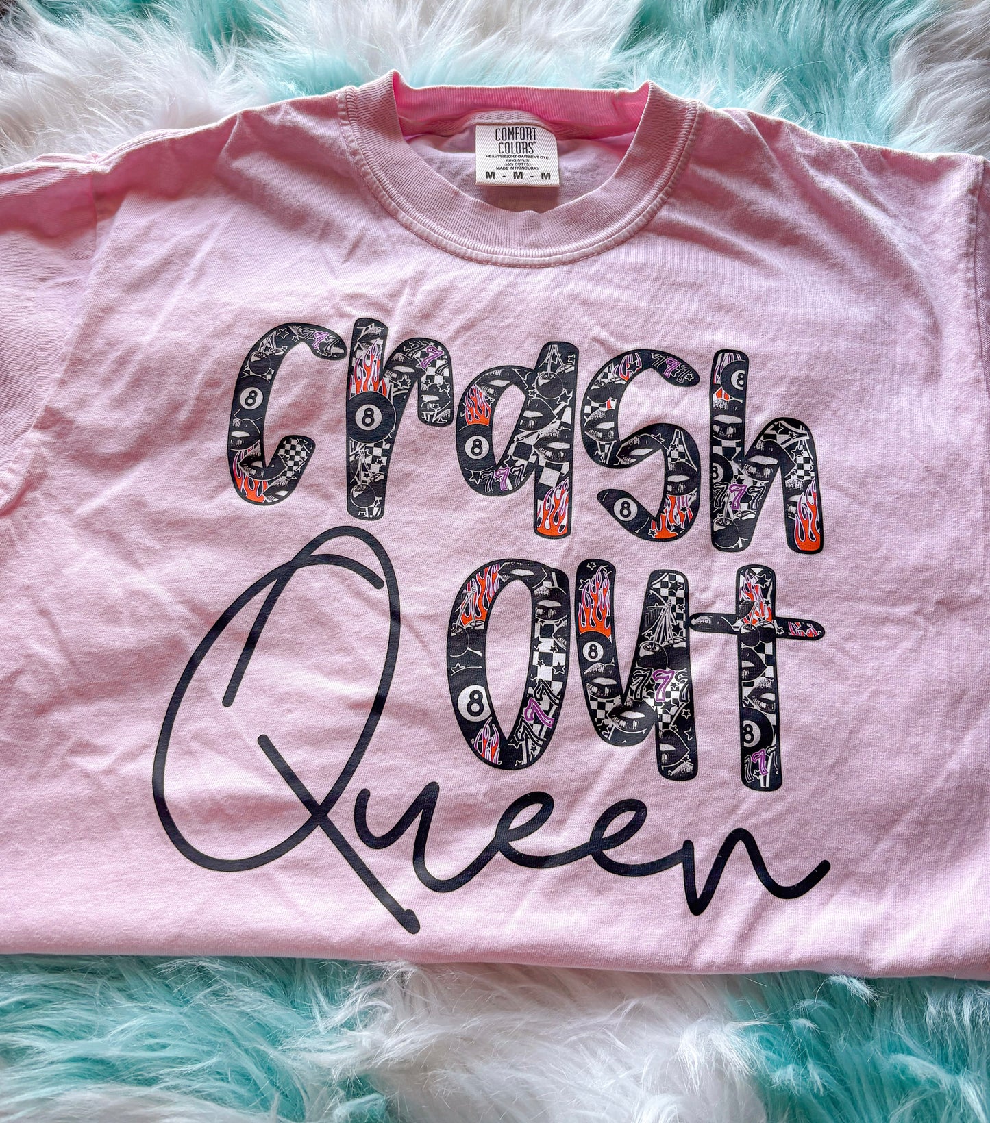 Crash Out Queen Adult Graphic
