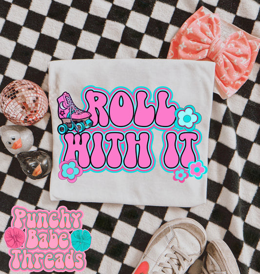 Roll With It Kids Tee/Romper