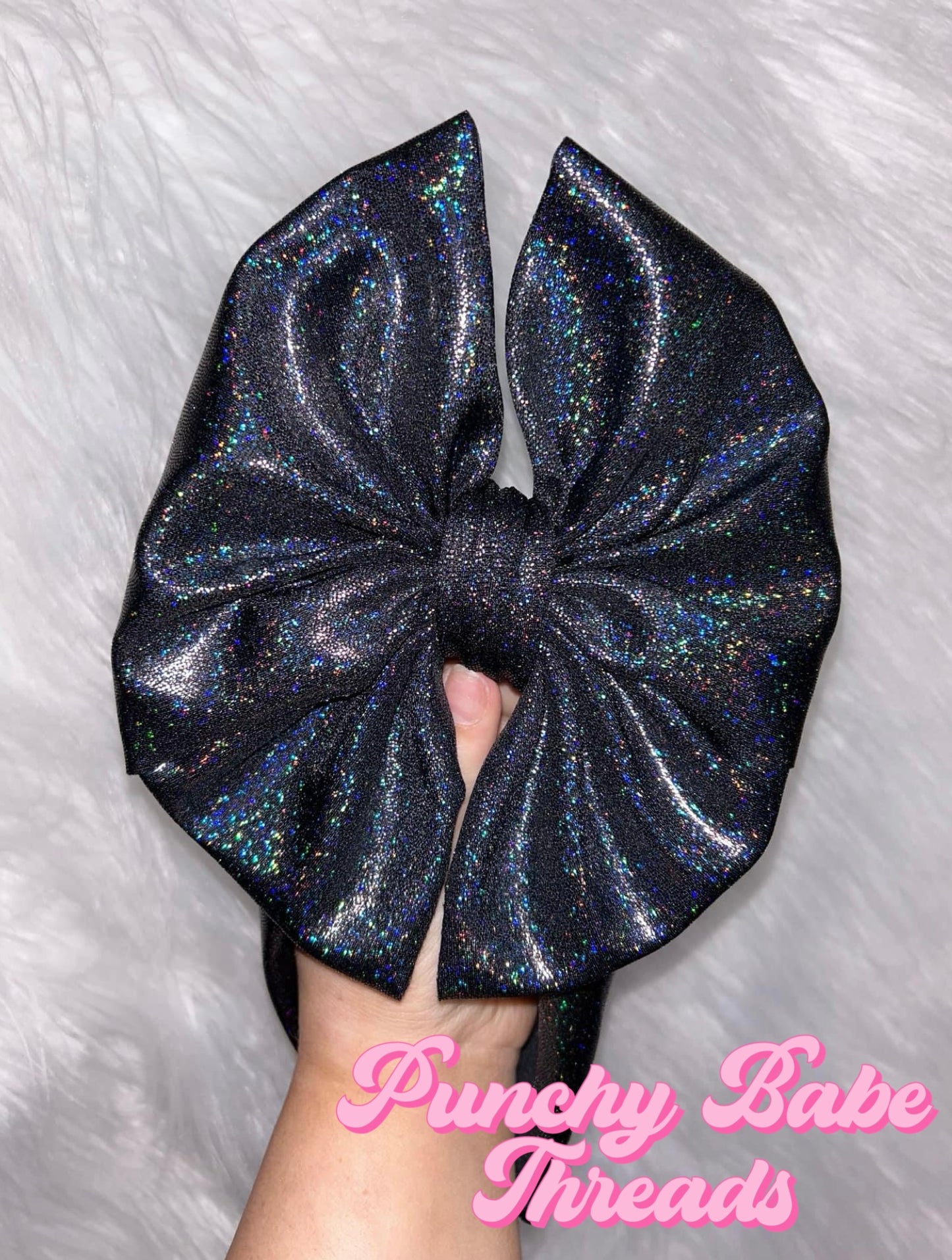 Black Shimmer Bow