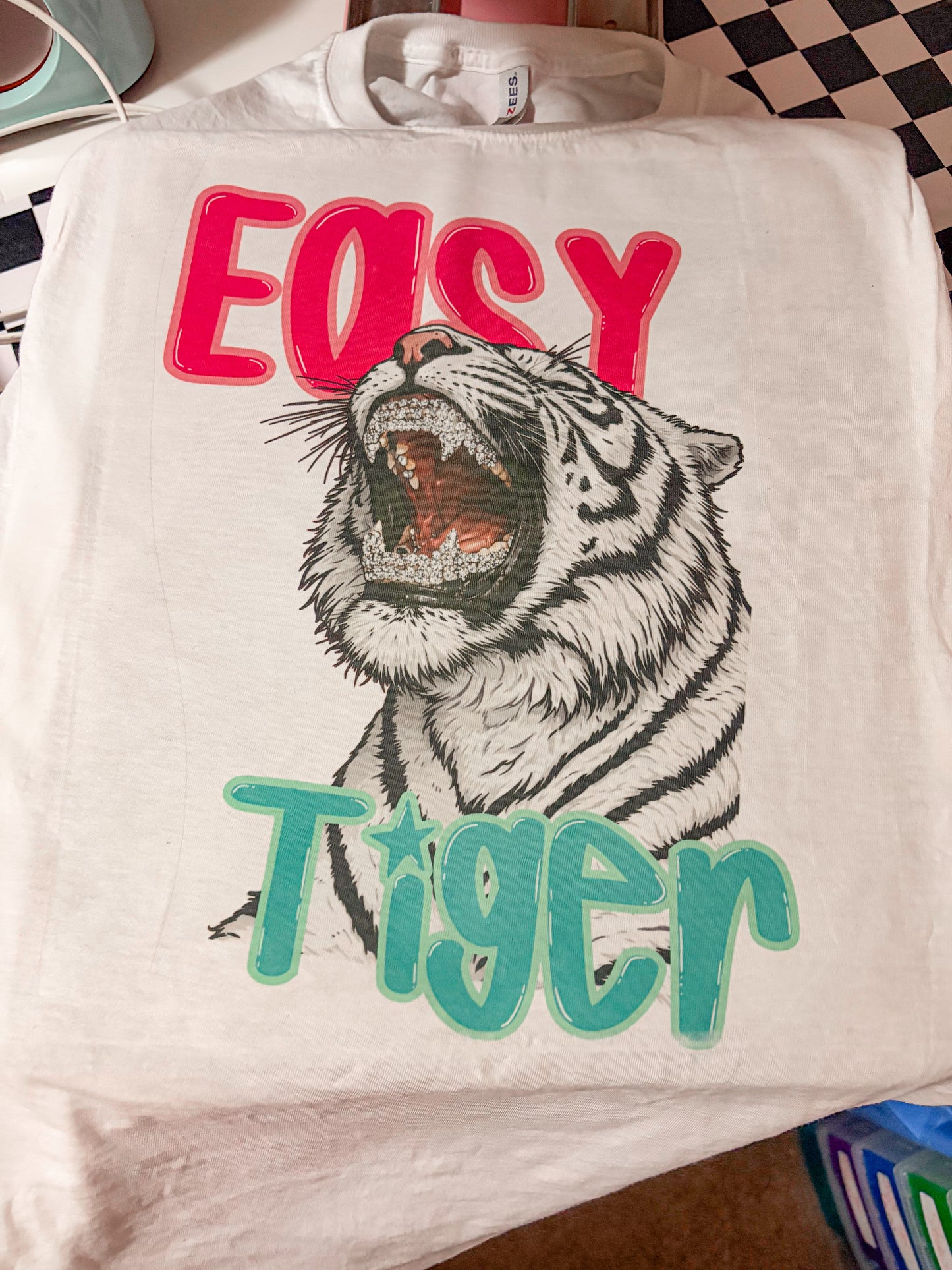 Easy Tiger Adult Graphic