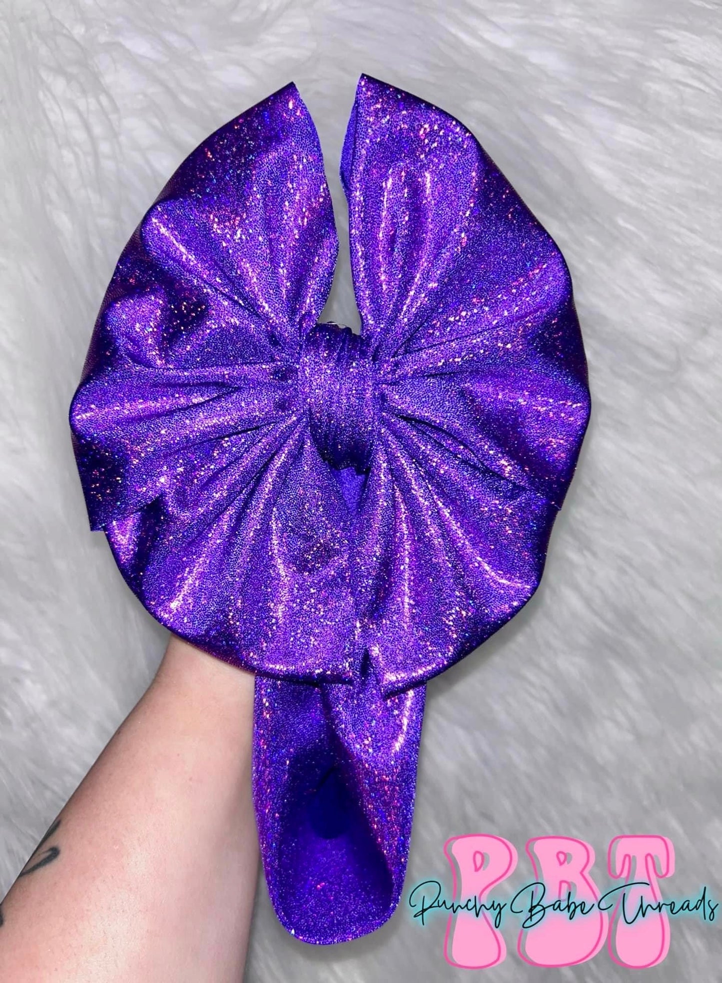Purple Shimmer Bow