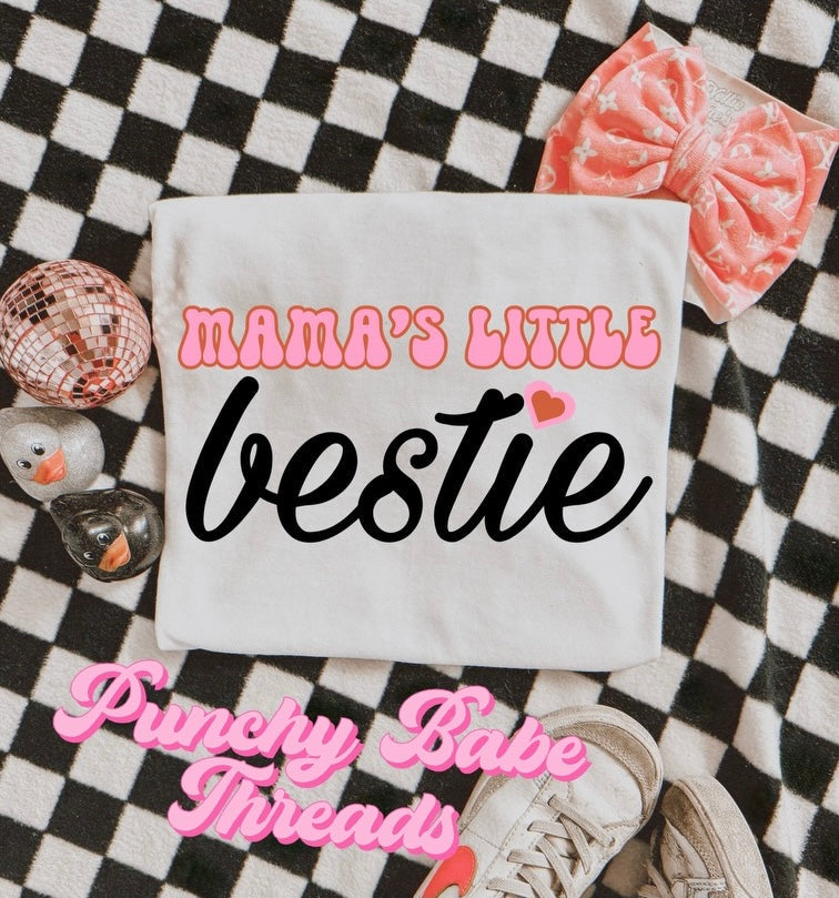 Mama little bestie Png Digital