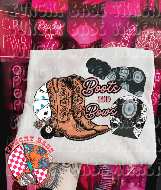 Boots & Bows Kids Graphic