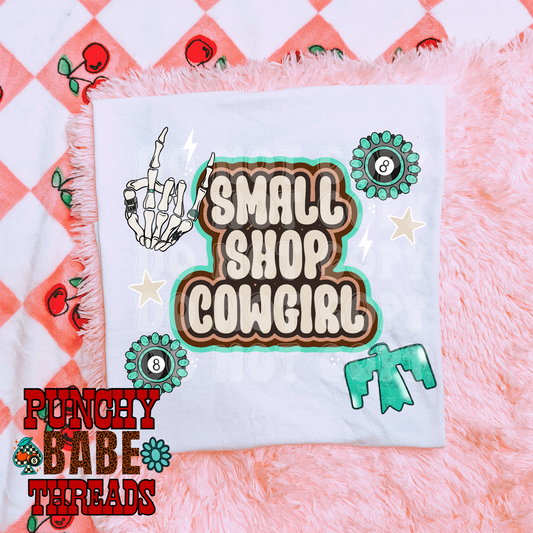 Small Shop Cowgirl Kids Graphic