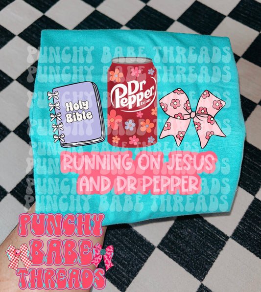 Running on Jesus Kids Graphic