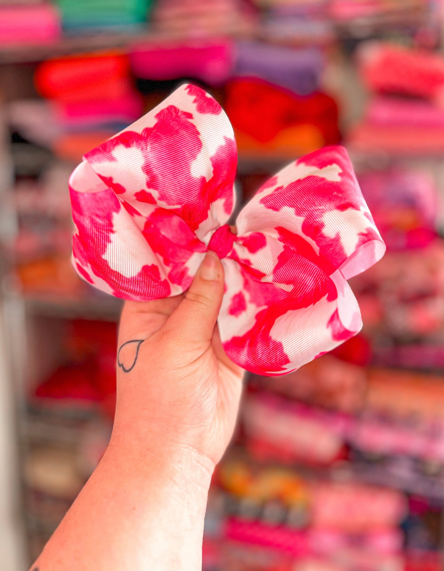 Big Ribbon Bow on clip or nylon
