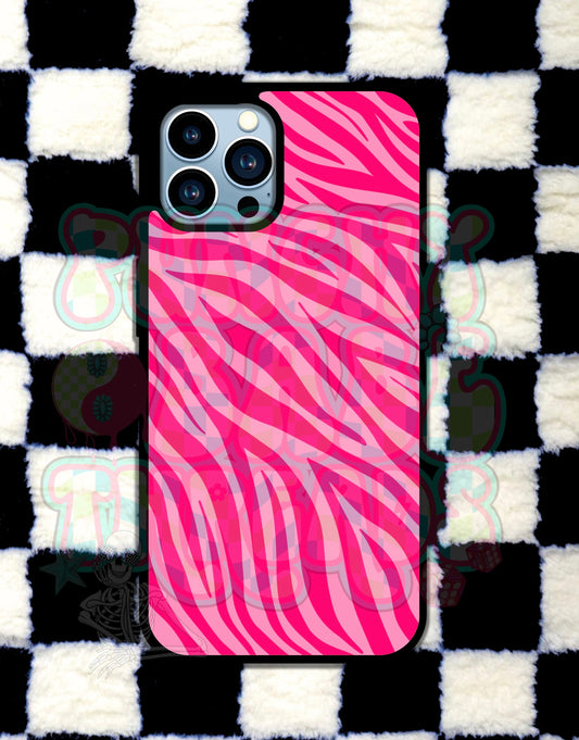 Pink Zebra Phone Case