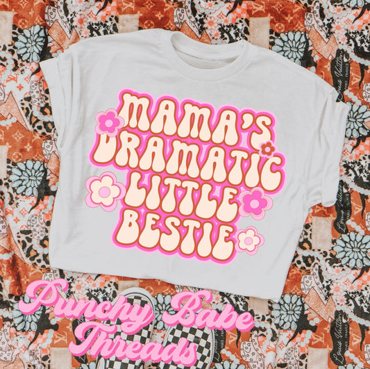 Mamas Dramatic Bestie Kids Tee/Romper