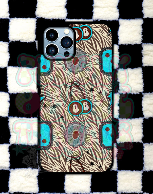 Zebra Jewels Phone Case