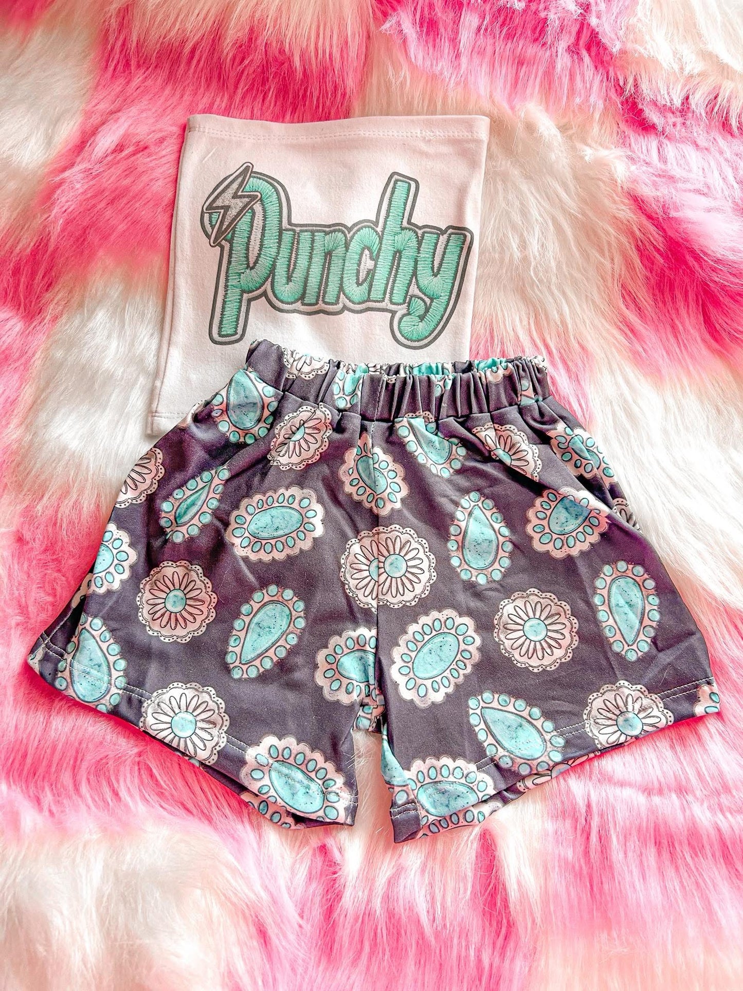 Punchy Tube/Shorts Set