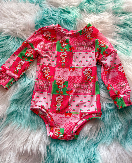 Long Sleeve Tee Romper