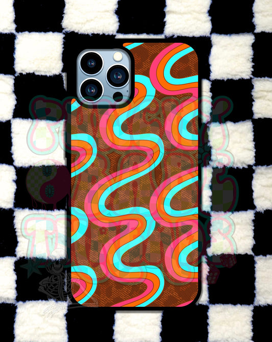 Wavy Leopard Phone Case