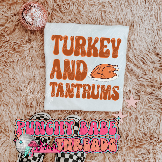 Turkey & Tantrums Kids Graphic