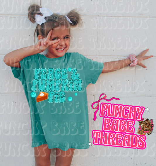 Peace & Pie Kids Graphic