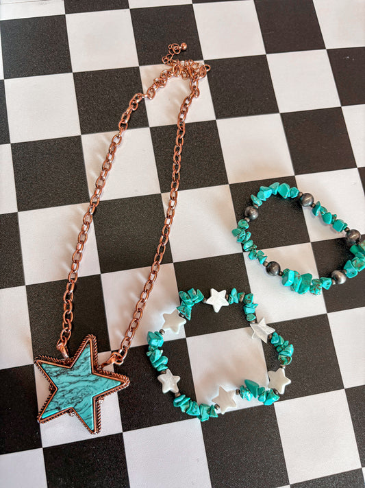 Star Copper Necklace