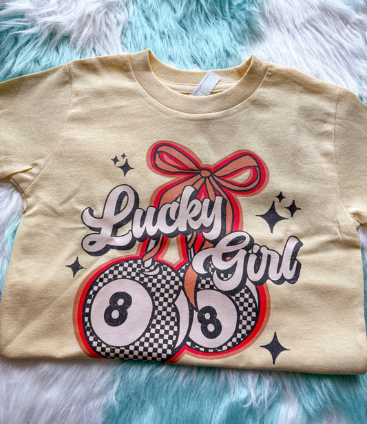 Lucky Girl Kids Graphic