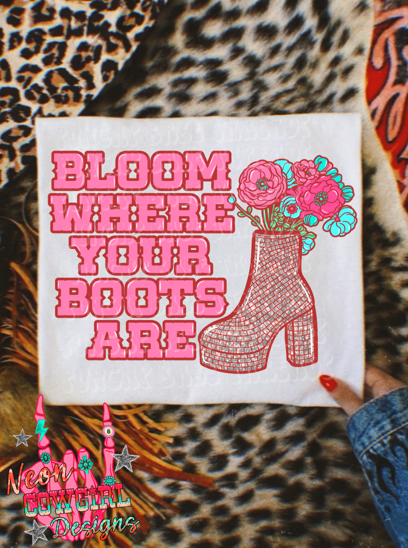 Bloom Boots Adult Graphics