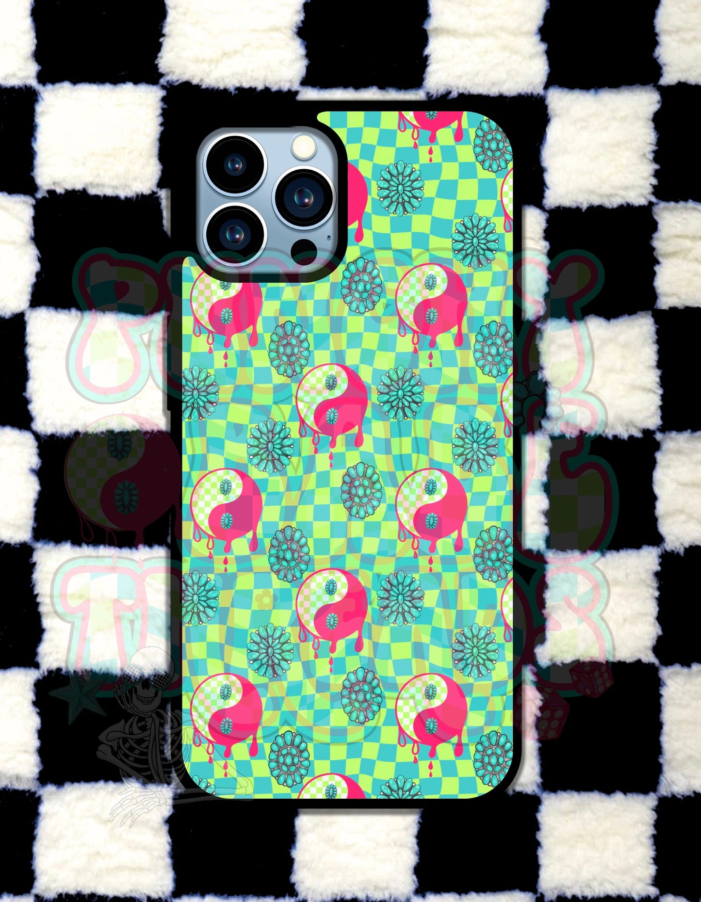 Western Yin Yang Phone Case