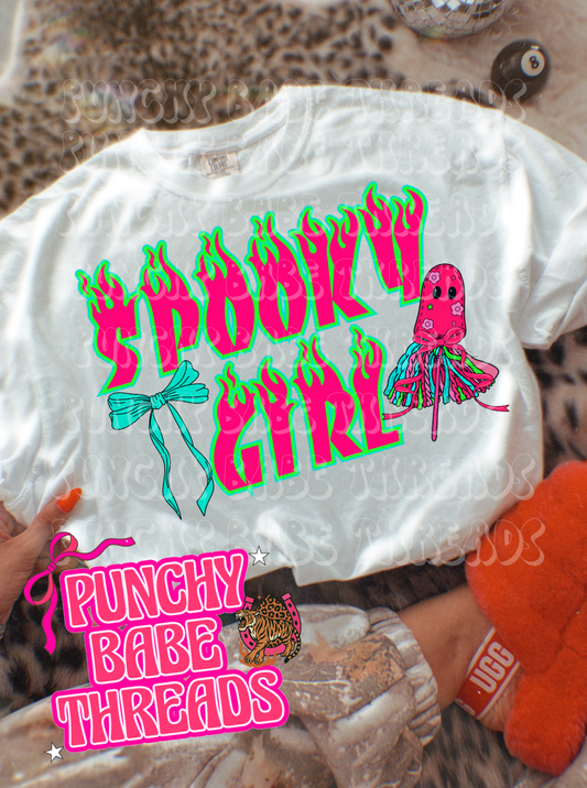 Spooky Girl Kids Graphic