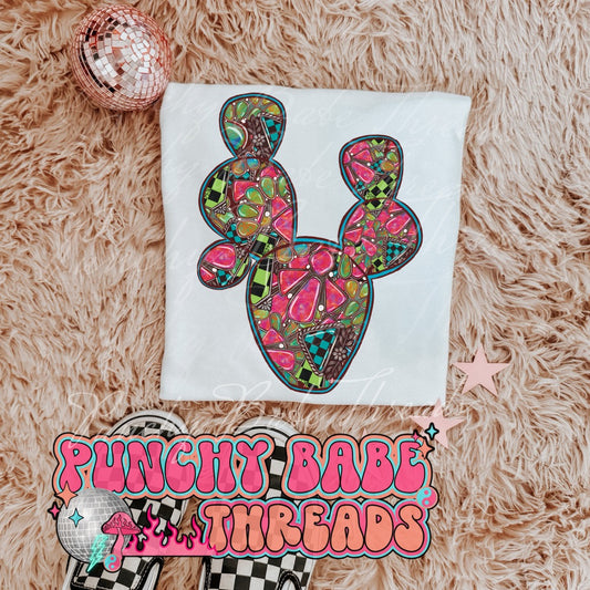 Cactus Jewels Kids Graphic