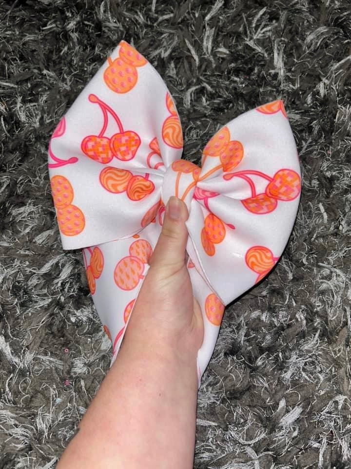 Groovy Cherries Bow