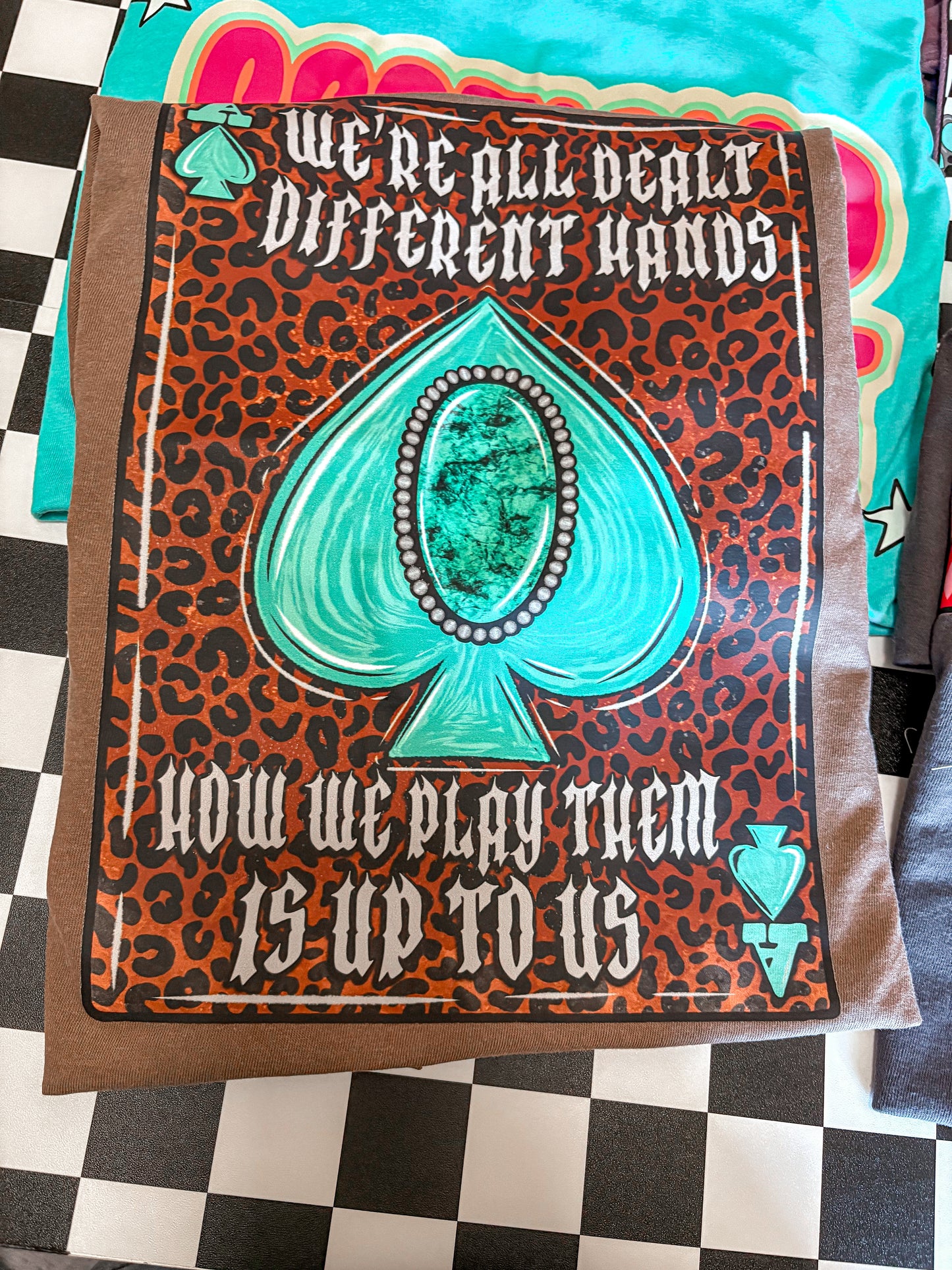 Cards were dealt Adult Graphic