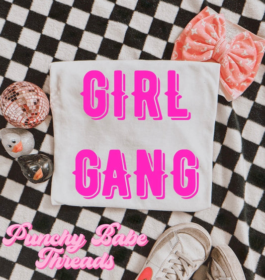 Girl Gang Kids Tee/Romper