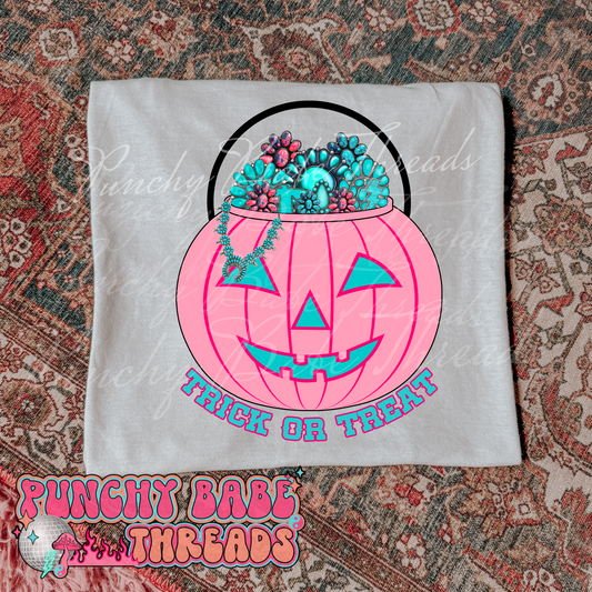 Trick or Treat Jewels Kids Graphic