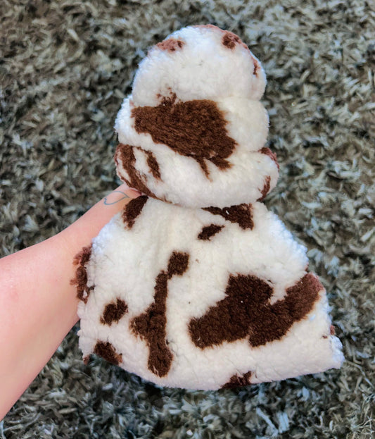 Brown Cow Sherpa Bow