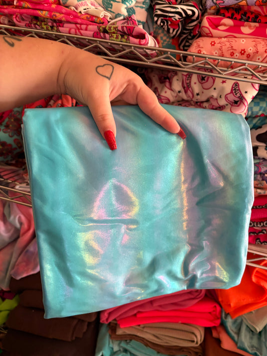 Blue Holo Bow