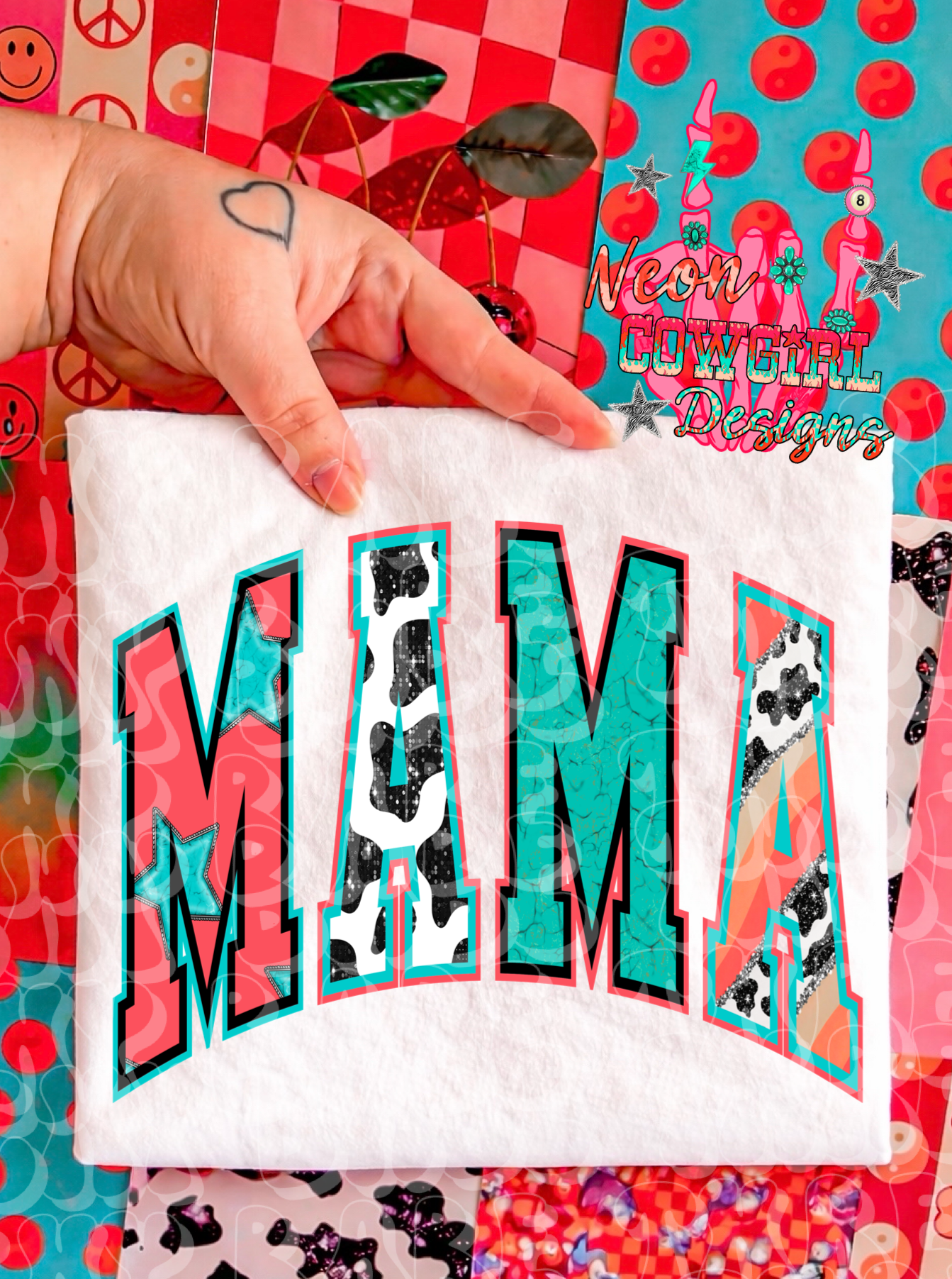 Western Mama Adult Graphic