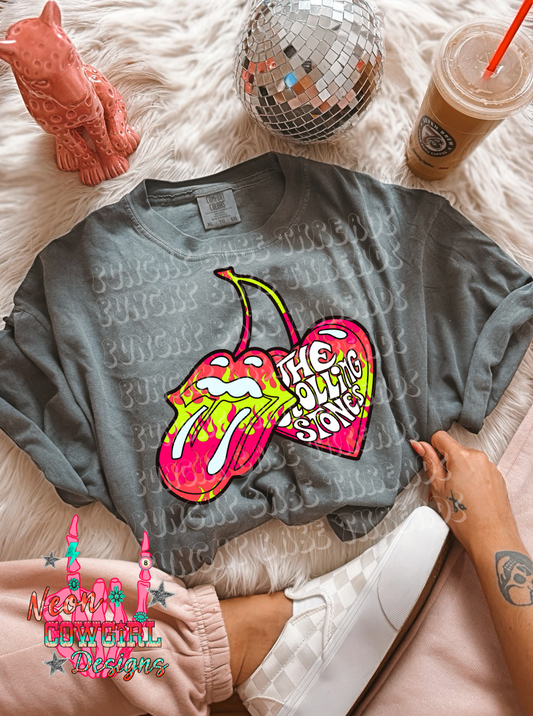 Neon Flames RS Adult Graphic