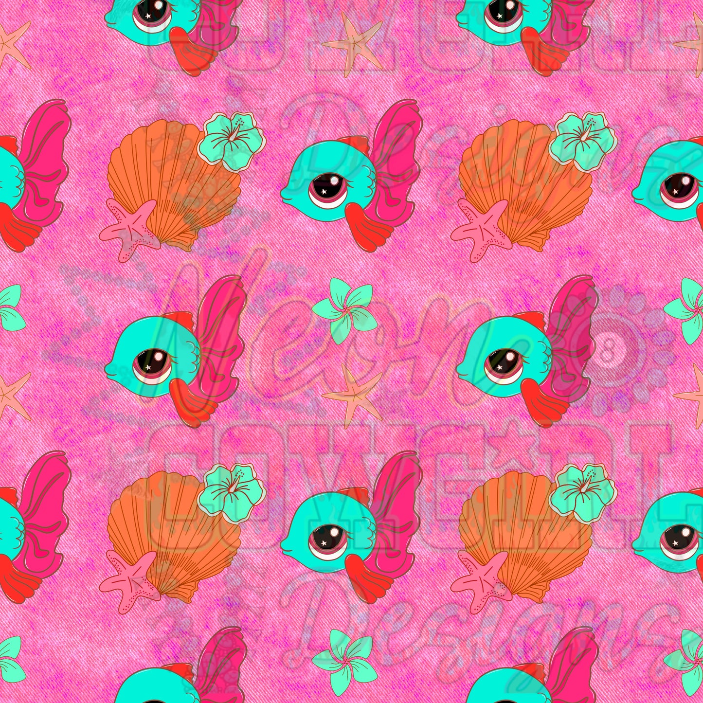 Fish Neon Handmade Clothes