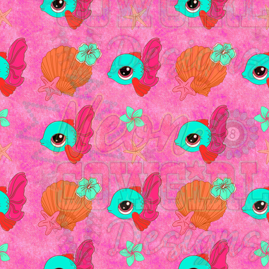 Fish Neon Handmade Clothes