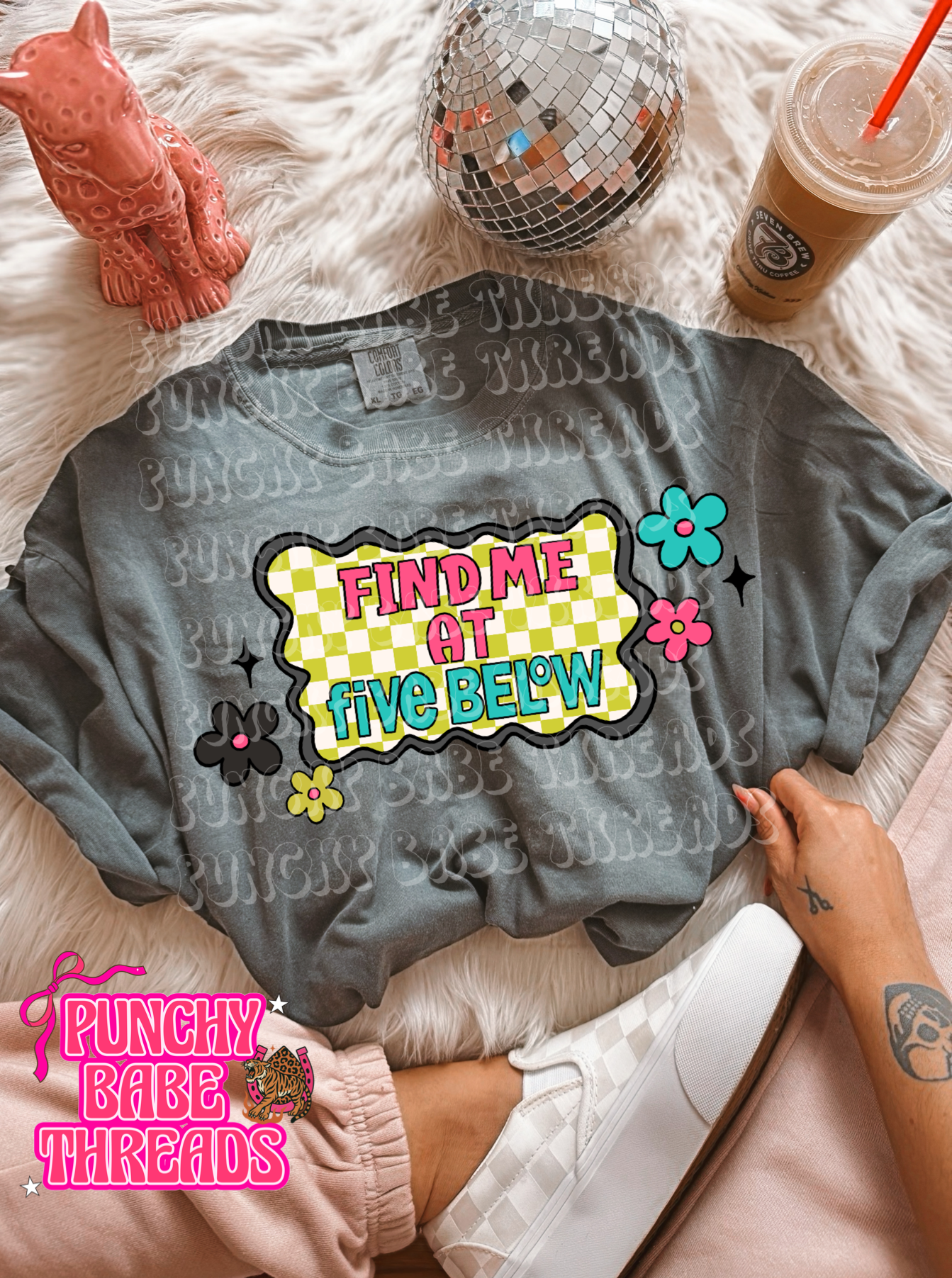 Floral 5 B Kids Graphic