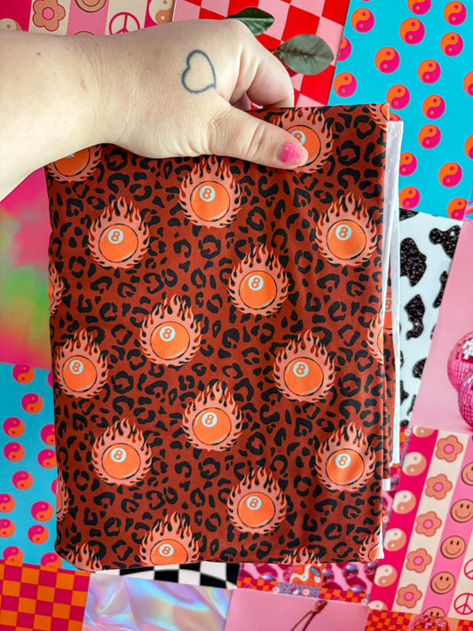 Cheetah 8 Balls Handmade