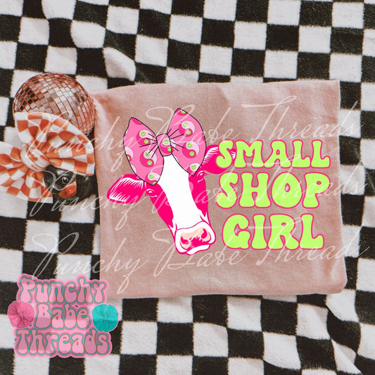 Small Shop Girl Kids Graphic