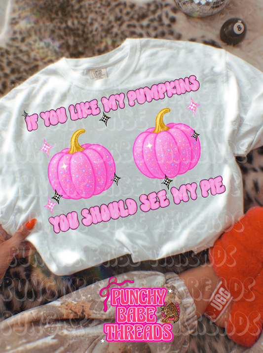 My Pumpkins Adult Graphic