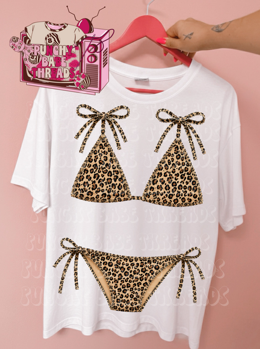 Leopard Suit Adult Graphic