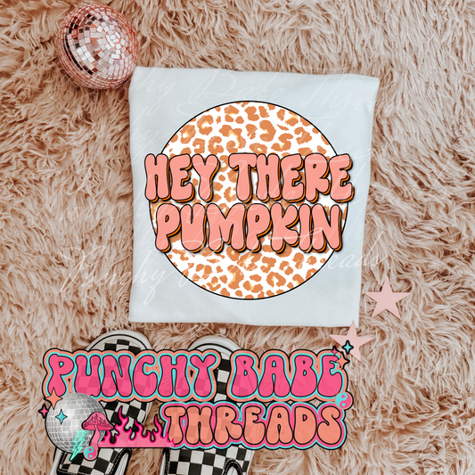 Hey There Pumpkin Kids Graphic