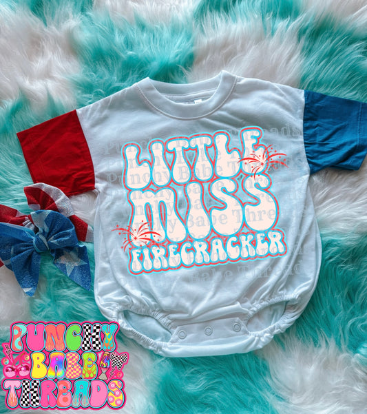 Little Miss Firework Kids Graphic
