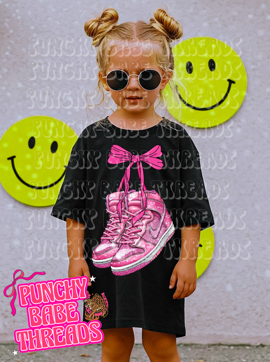 Bow Shoe Kids Graphic