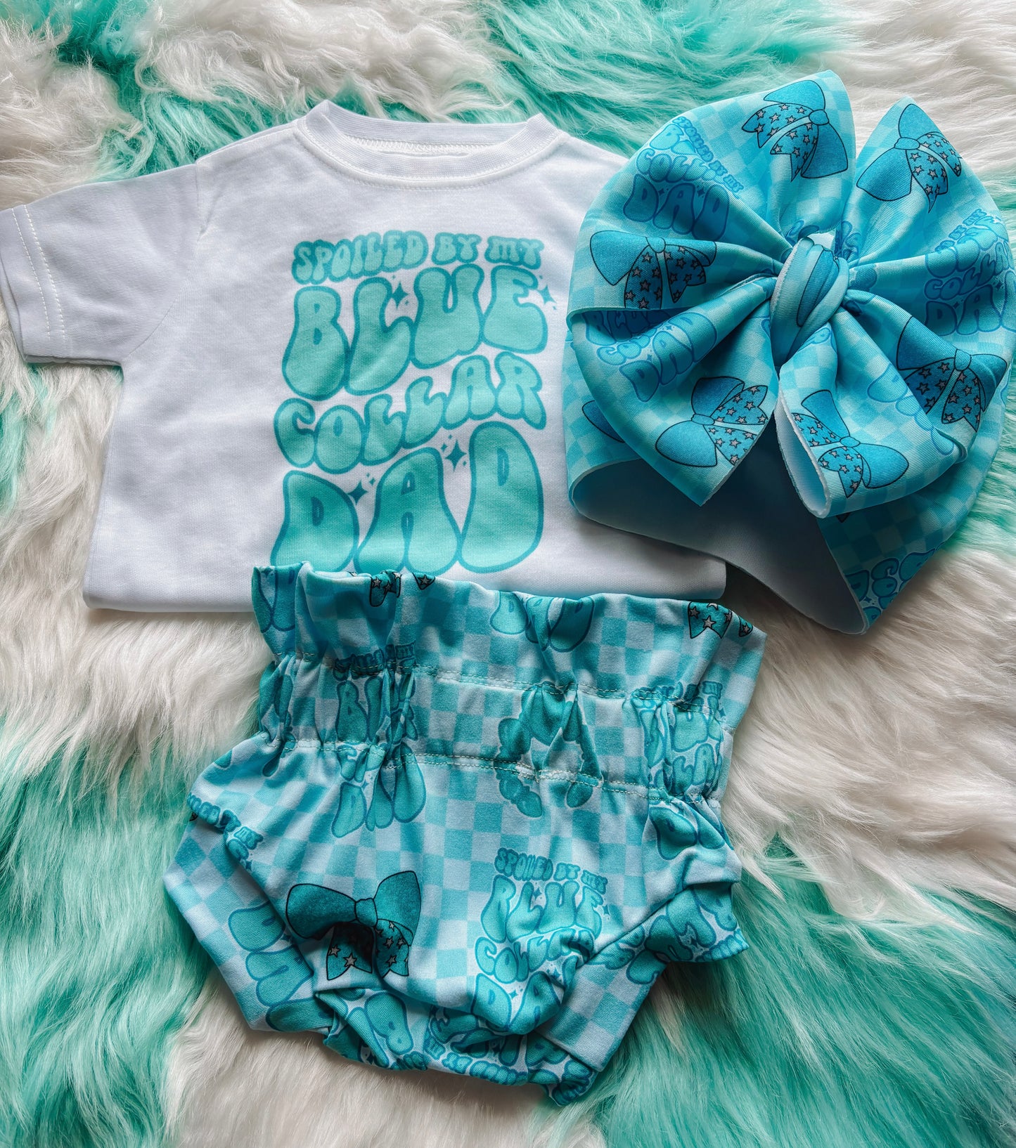 Mystery Bow/Tee or Romper Set🪩