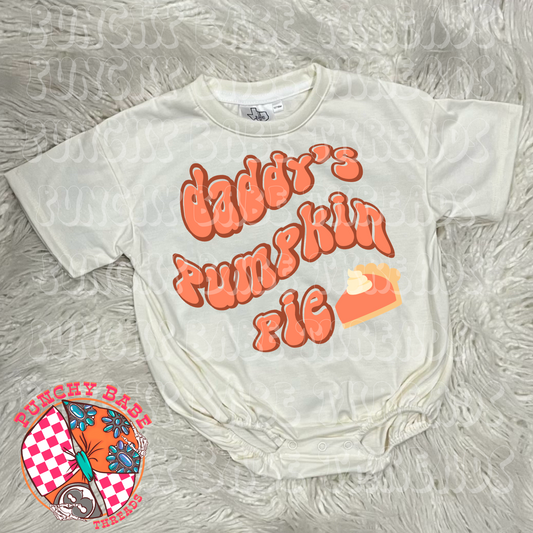 Daddy’s Pumpkin Pie Kids Graphic