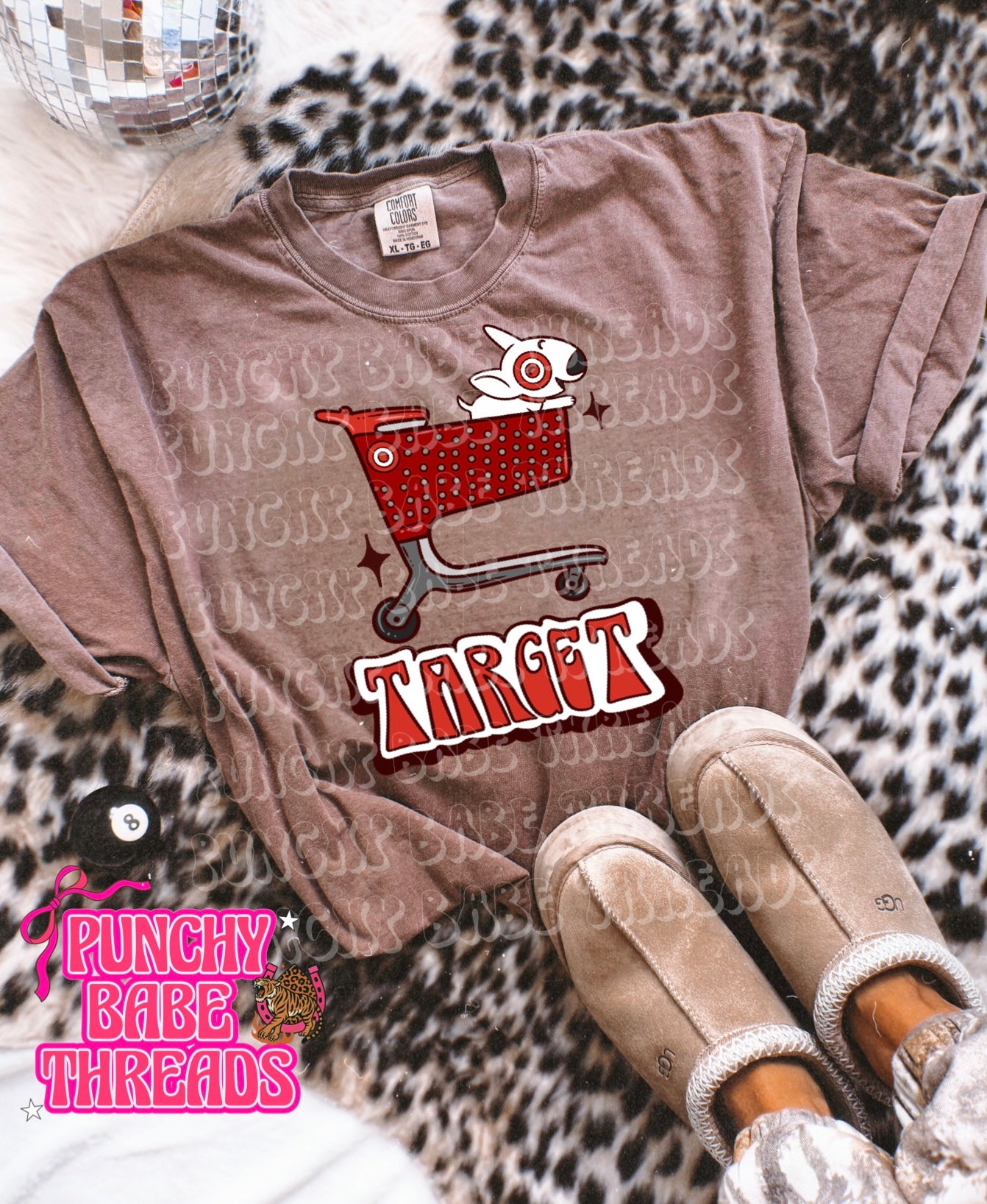 Shopping Dog Kids Graphic