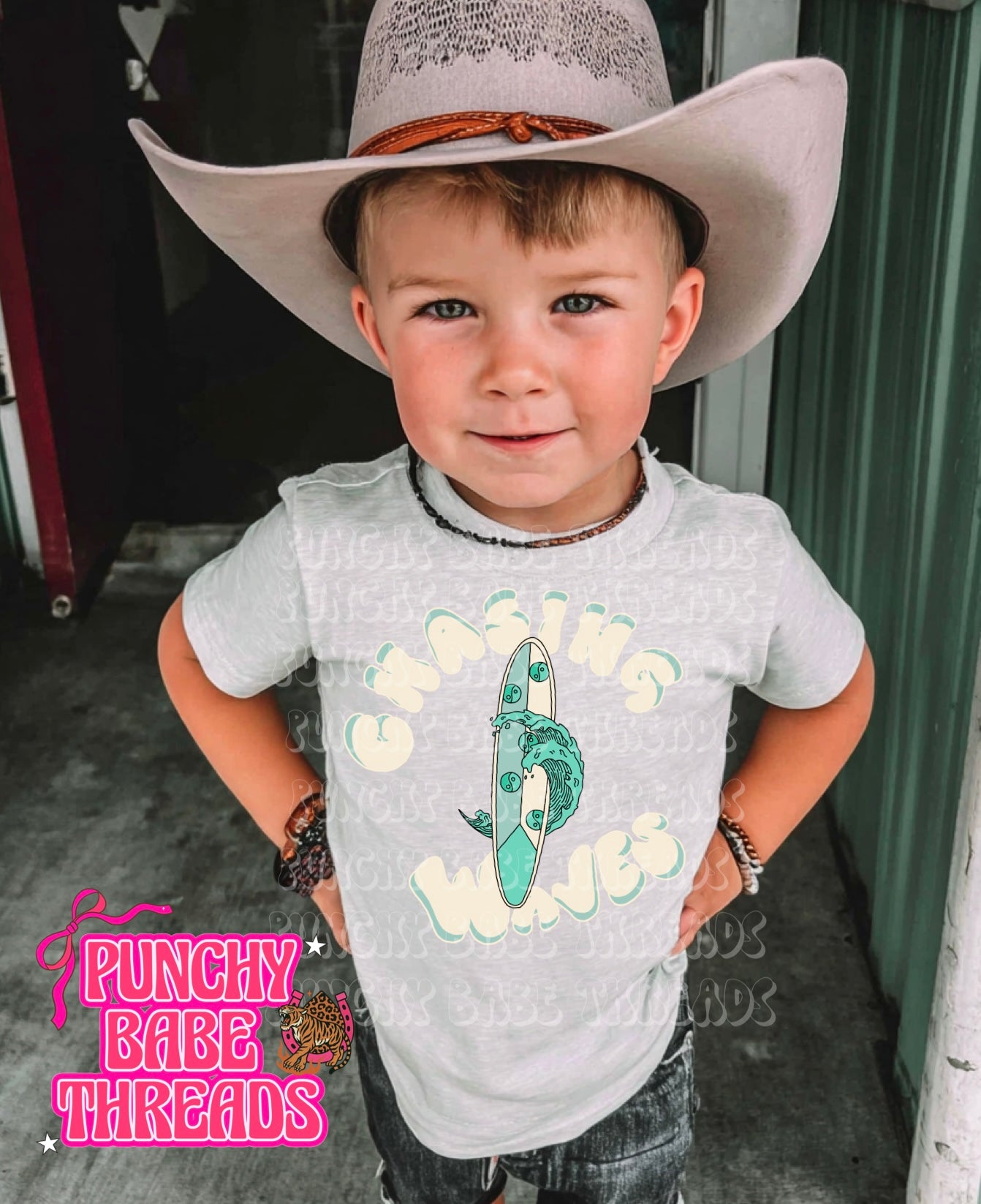 Chasing Waves Kids Graphic