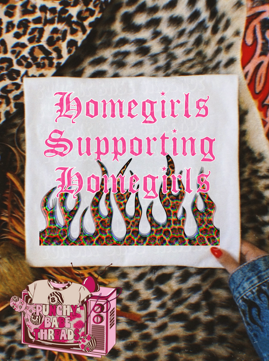 Homegirls Supporting Adult Graphic